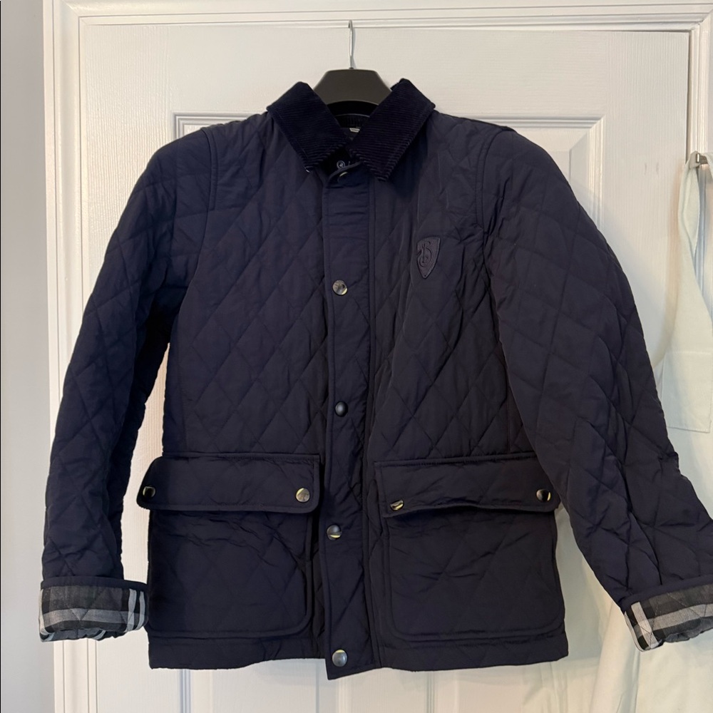 Burberry quilted - navy with tags